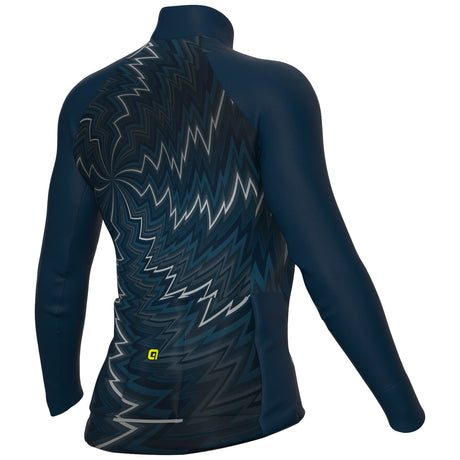 Maglia maniche lunghe donna Ale PR-E Liquid - Blu - F
