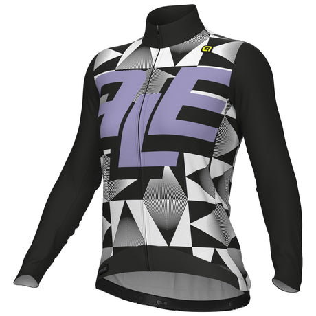 Maglia maniche lunghe donna Ale PR-E Multiverso - Nero - A