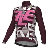 Maglia maniche lunghe donna Ale PR-E Multiverso - Viola - L