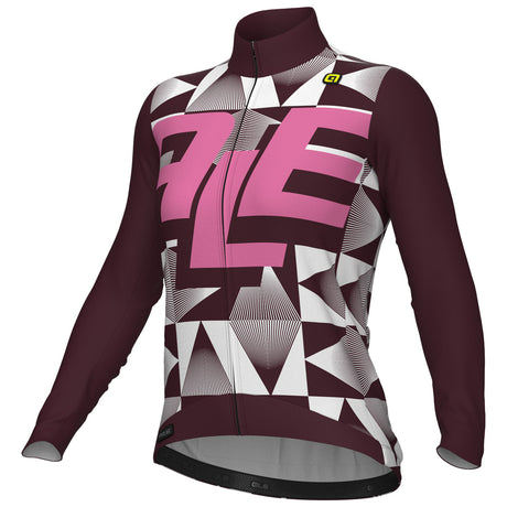 Maglia maniche lunghe donna Ale PR-E Multiverso - Viola - L