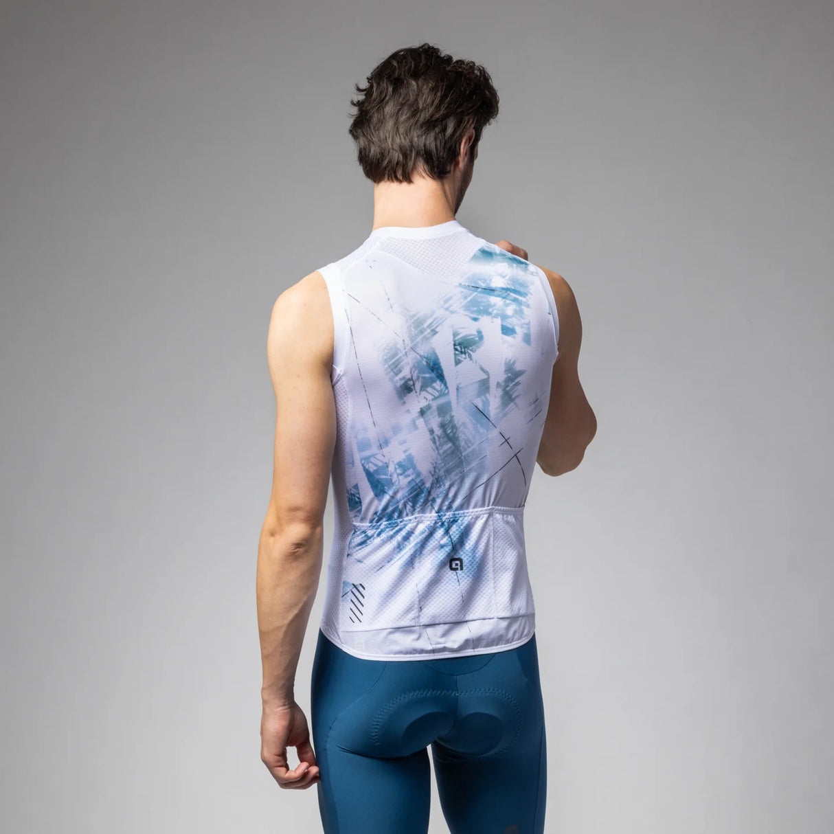 Maglia senza maniche Ale PR-E Mirror - Bianco - G