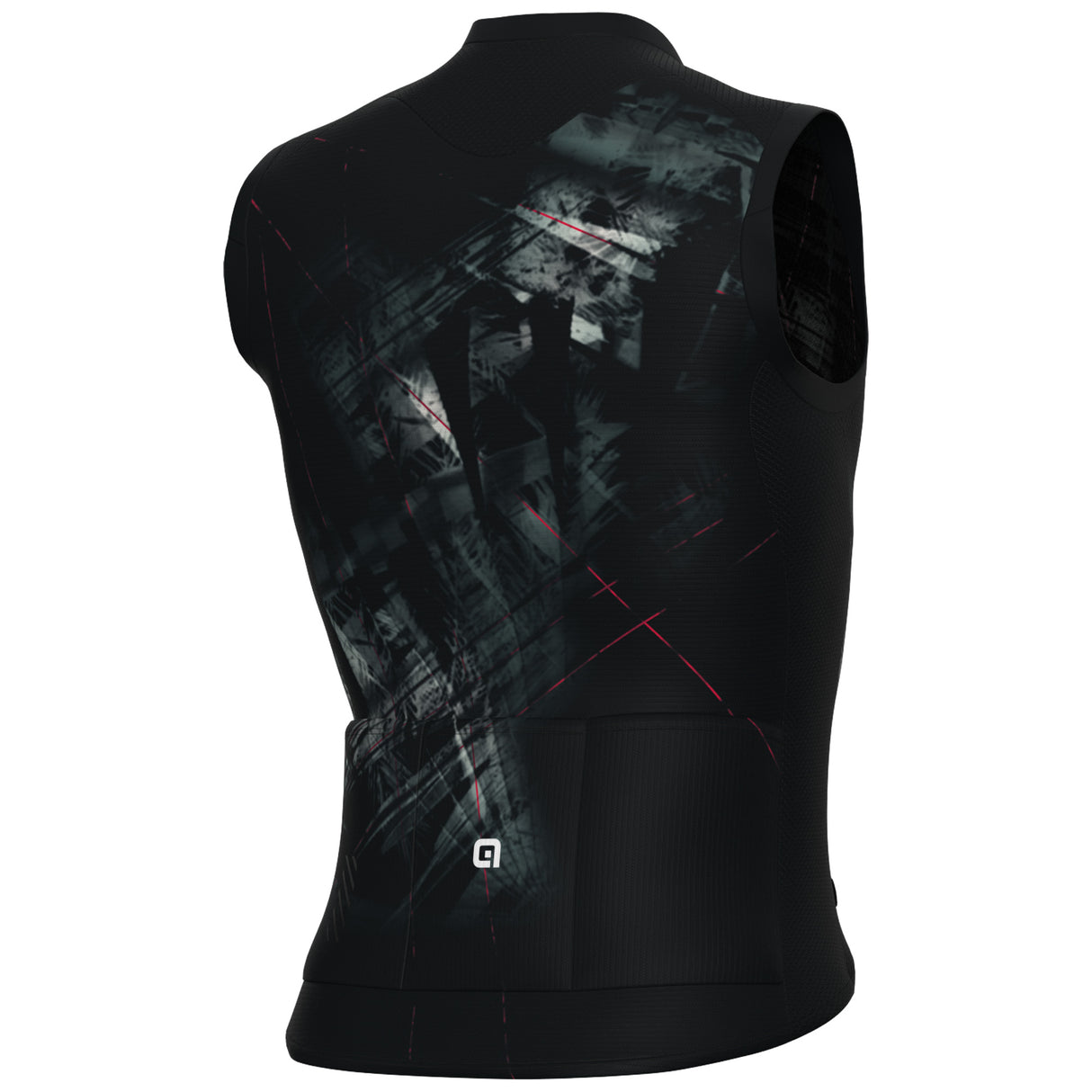 Maglia senza maniche Ale PR-E Mirror - Nero - C