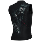 Maglia senza maniche Ale PR-E Mirror - Nero - C