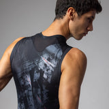 Maglia senza maniche Ale PR-E Mirror - Nero - H