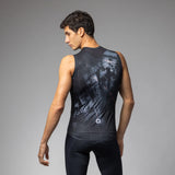 Maglia senza maniche Ale PR-E Mirror - Nero - E