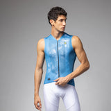 Maglia senza maniche Ale PR-E Mirror - Azzurro - O