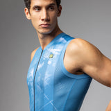 Maglia senza maniche Ale PR-E Mirror - Azzurro - Q