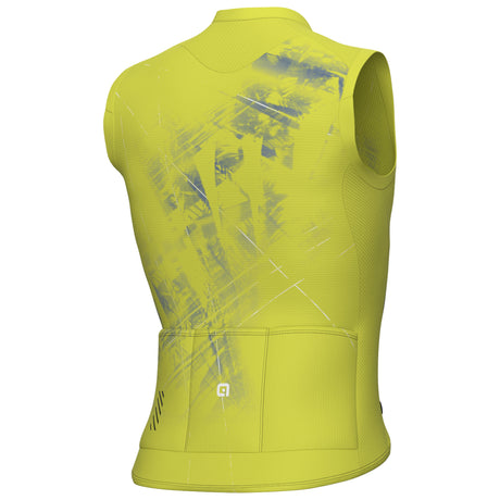 Maglia senza maniche Ale PR-E Mirror - Giallo - P