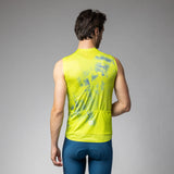 Maglia senza maniche Ale PR-E Mirror - Giallo - A