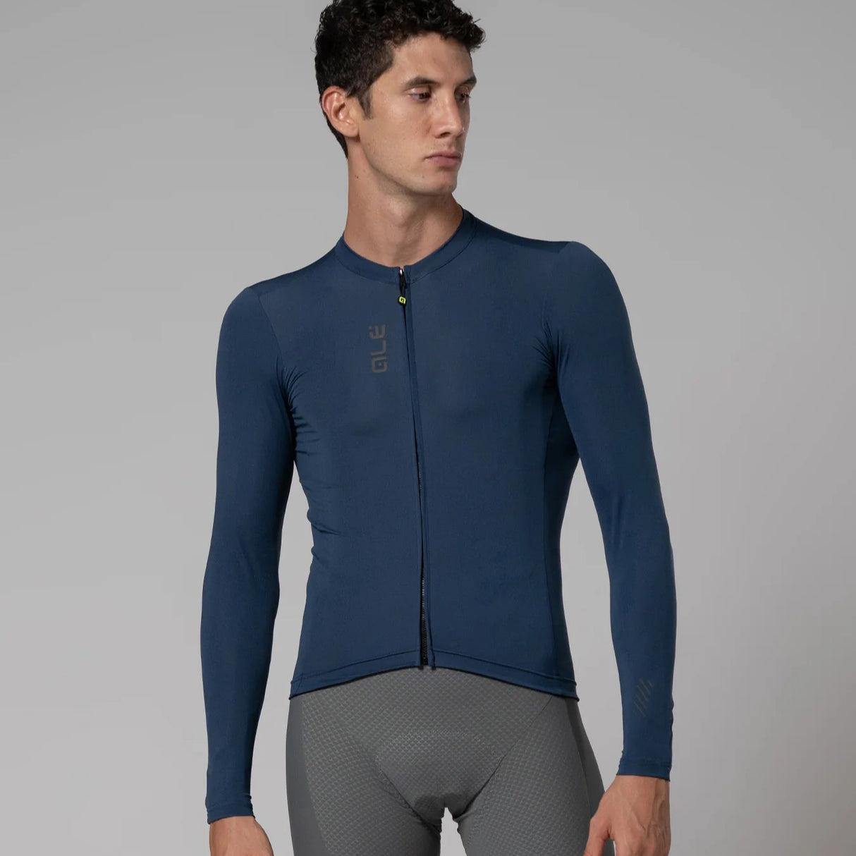 Maglia maniche lunghe Ale Pragma Color Block - Blu chiaro - N