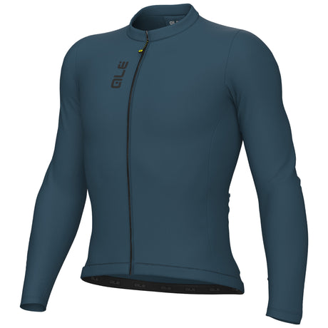 Maglia maniche lunghe Ale Pragma Color Block - Blu chiaro - L