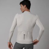 Maglia maniche lunghe Ale Pragma Color Block - Grigio chiaro - C