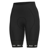 Pantaloncini donna Ale PR-E Strada 2.0 - Nero bianco - B