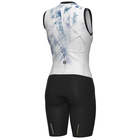 Body donna senza maniche Ale Pragma Mirror - Bianco - F