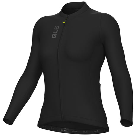 Maglia maniche lunghe donna Ale Pragma Color block - Nero nero - H