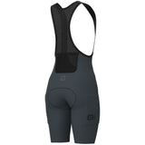 Salopette donna Ale Off Road Gravel Pro - Grigio - O