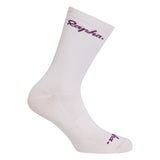 Rapha Logo socks - White bordeaux