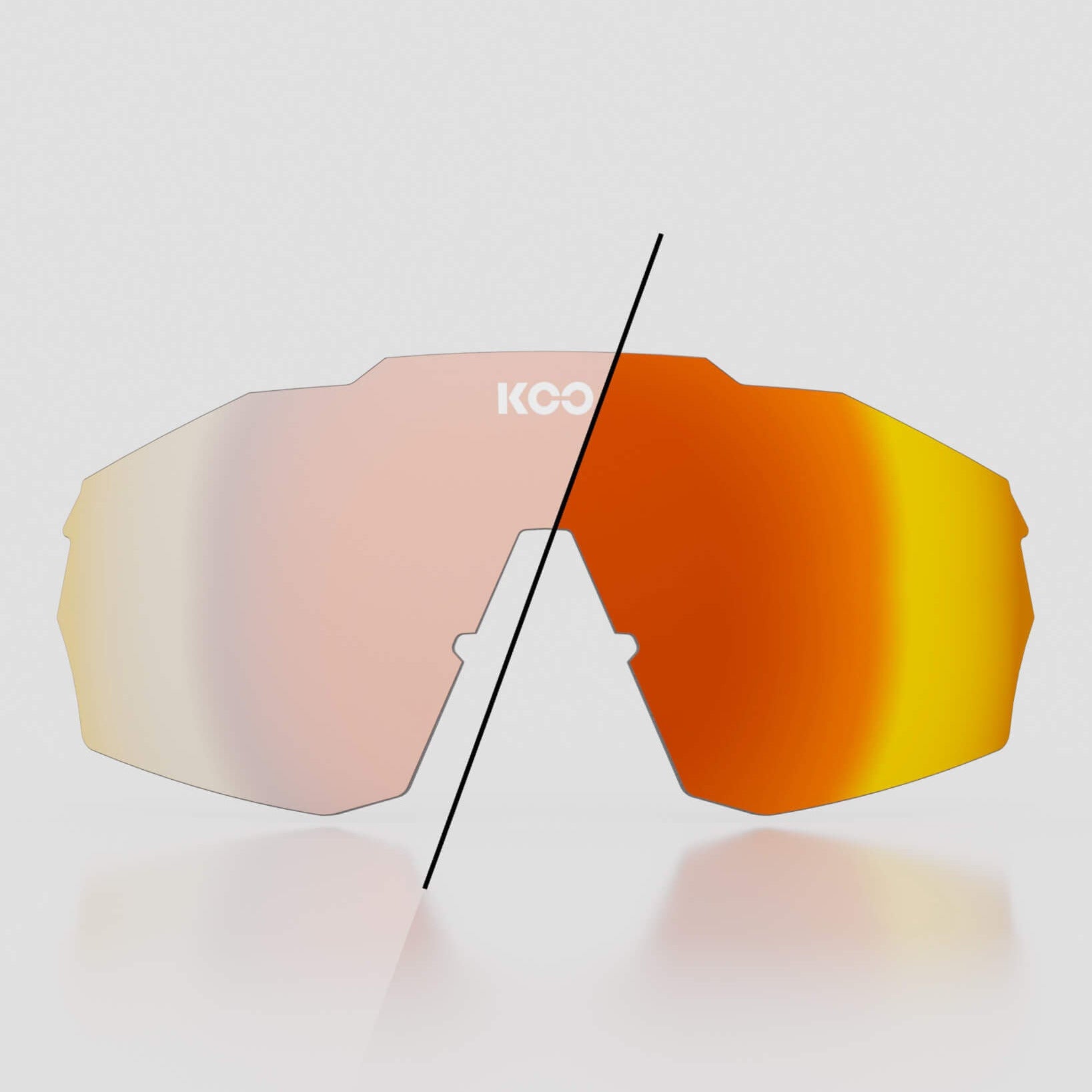 Koo Alibi Large Lens - Photochromic Red Mirror