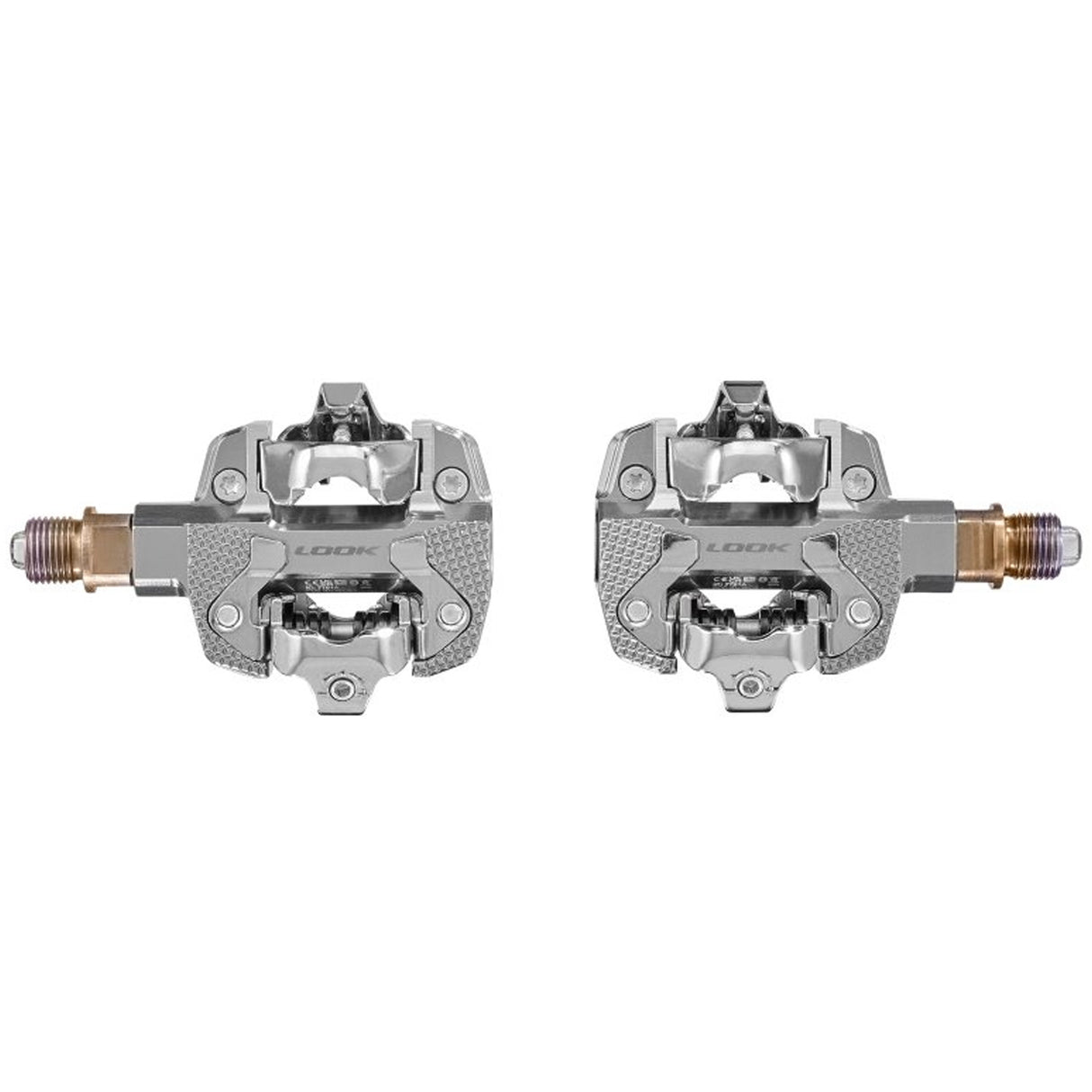 Pedali Look X-Track Power Dual - Argento - D