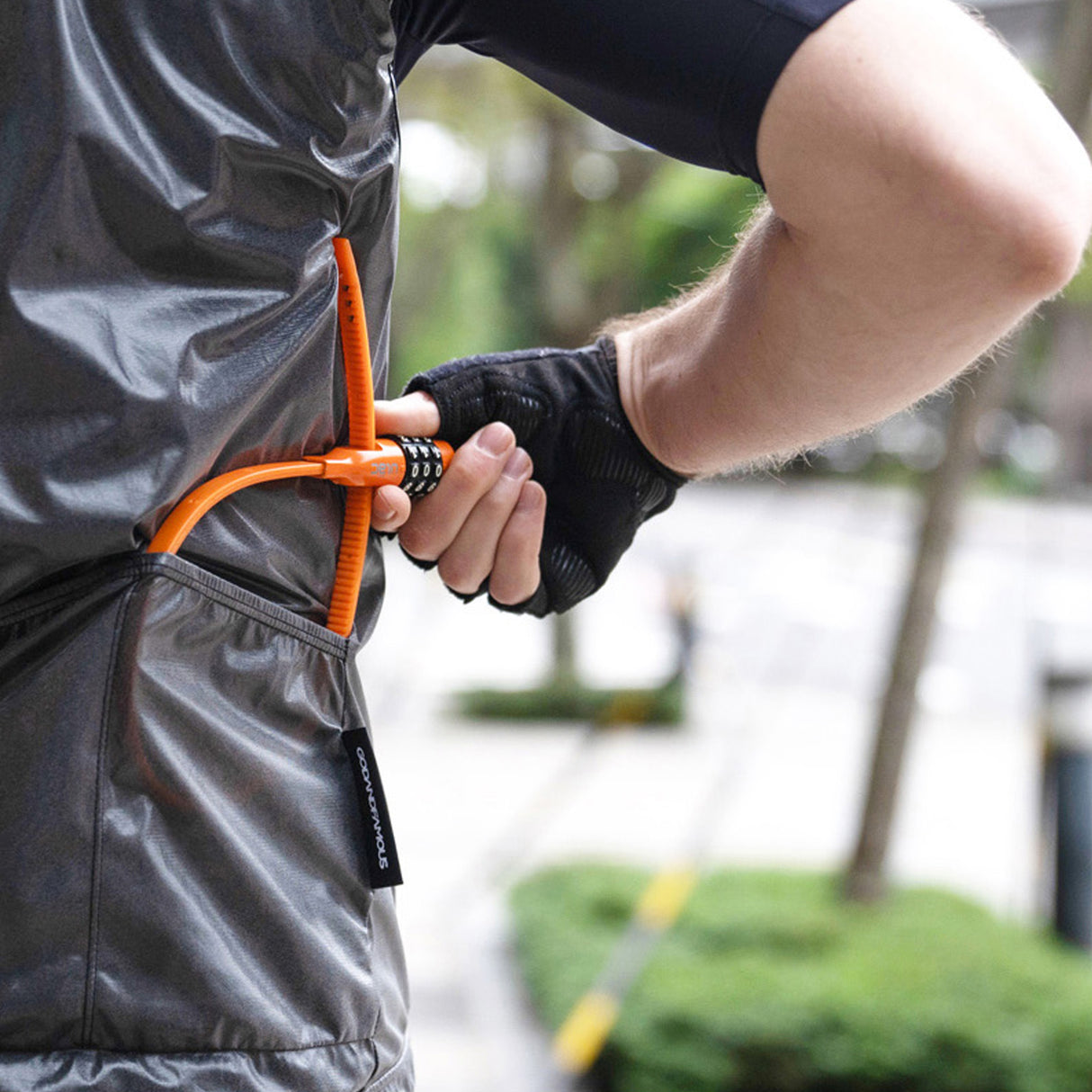 Lucchetto Ulac AIR JUST COMBO - Arancio Ulac