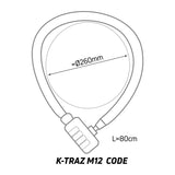 Lucchetto Zefal K-Traz M12 Code Zefal