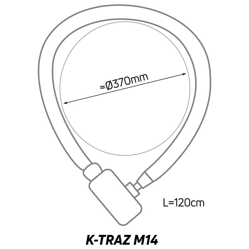Lucchetto Zefal K-Traz M14 Zefal