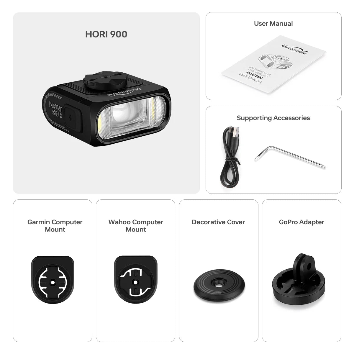 Luce anteriore Magicshine Hori 900 Magicshine