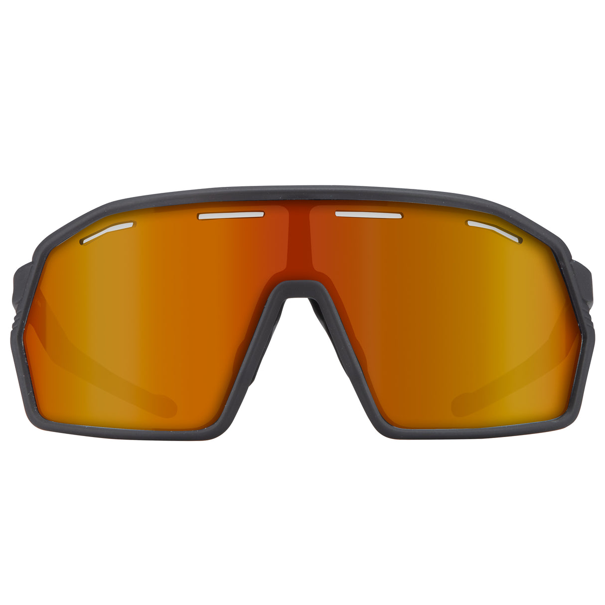 Occhiali Hoxxo Tephra Air lente arancio - Nero opaco - N