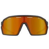 Occhiali Hoxxo Tephra Air lente arancio - Nero opaco - N