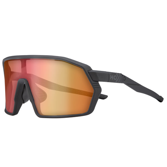 Hoxxo Tephra photochromic mirrored glasses - Matte black 