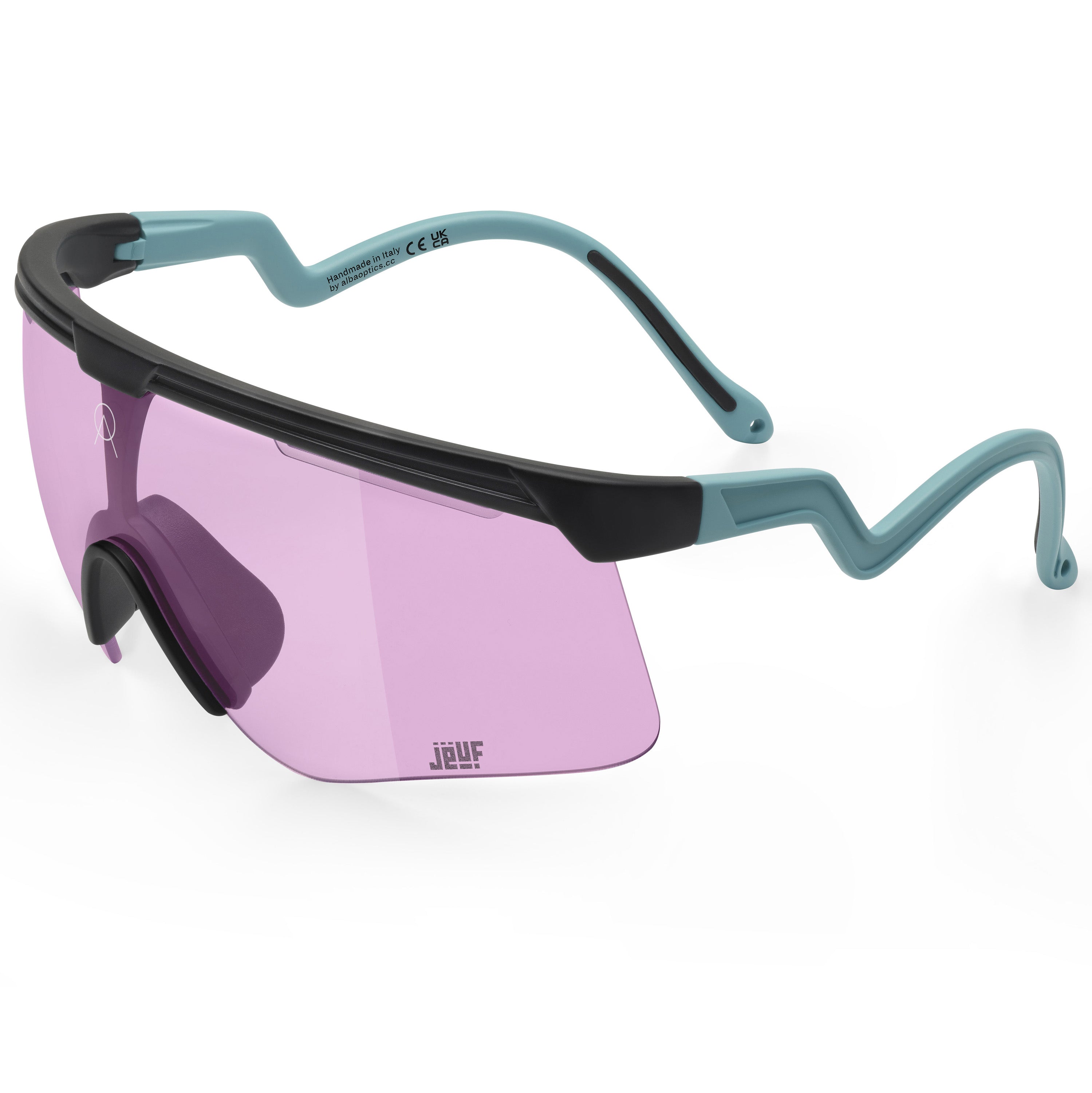 Occhiali Jëuf x Alba Optics Delta - Vzum Pink - B