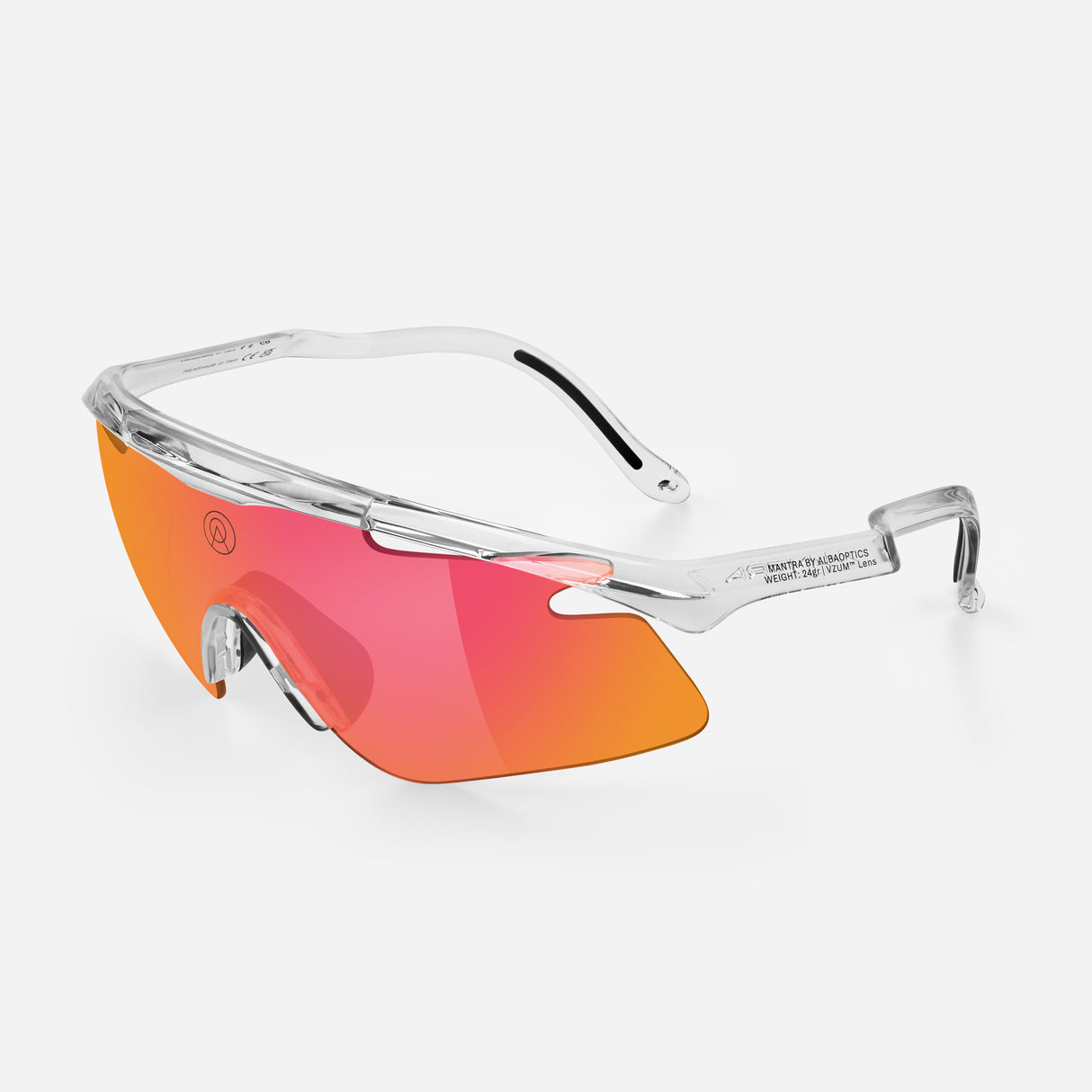 Lunettes Alba Optics Mantra - Crystal Glossy Vzum F-Lens Fire
