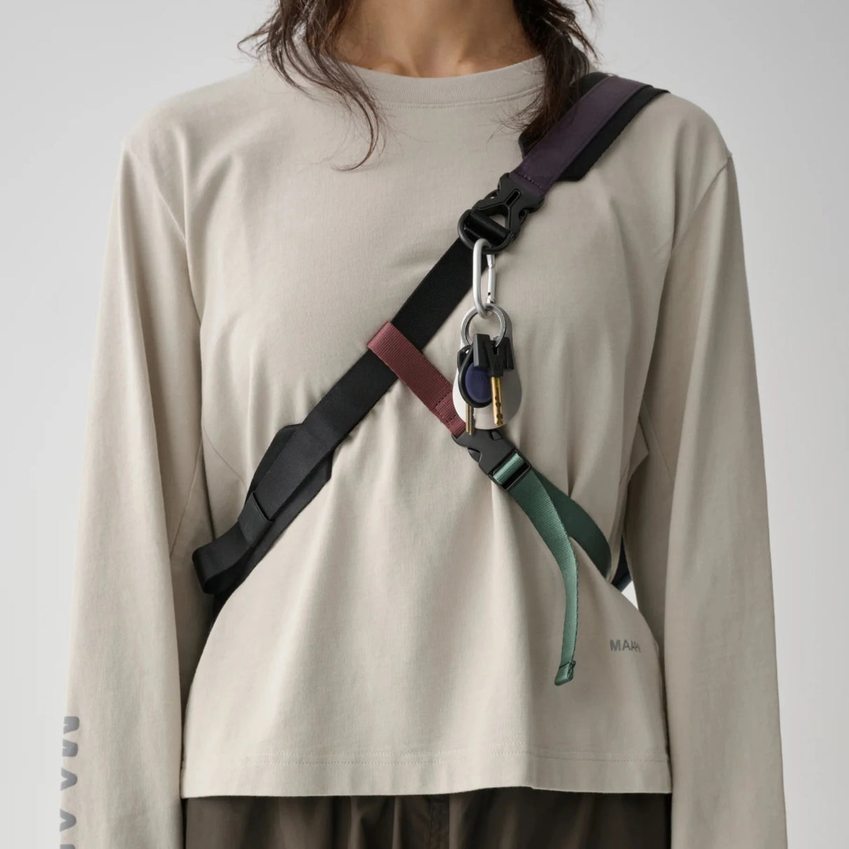 Borsa Maap x côte&ciel Isarau Messenger - Blu - B