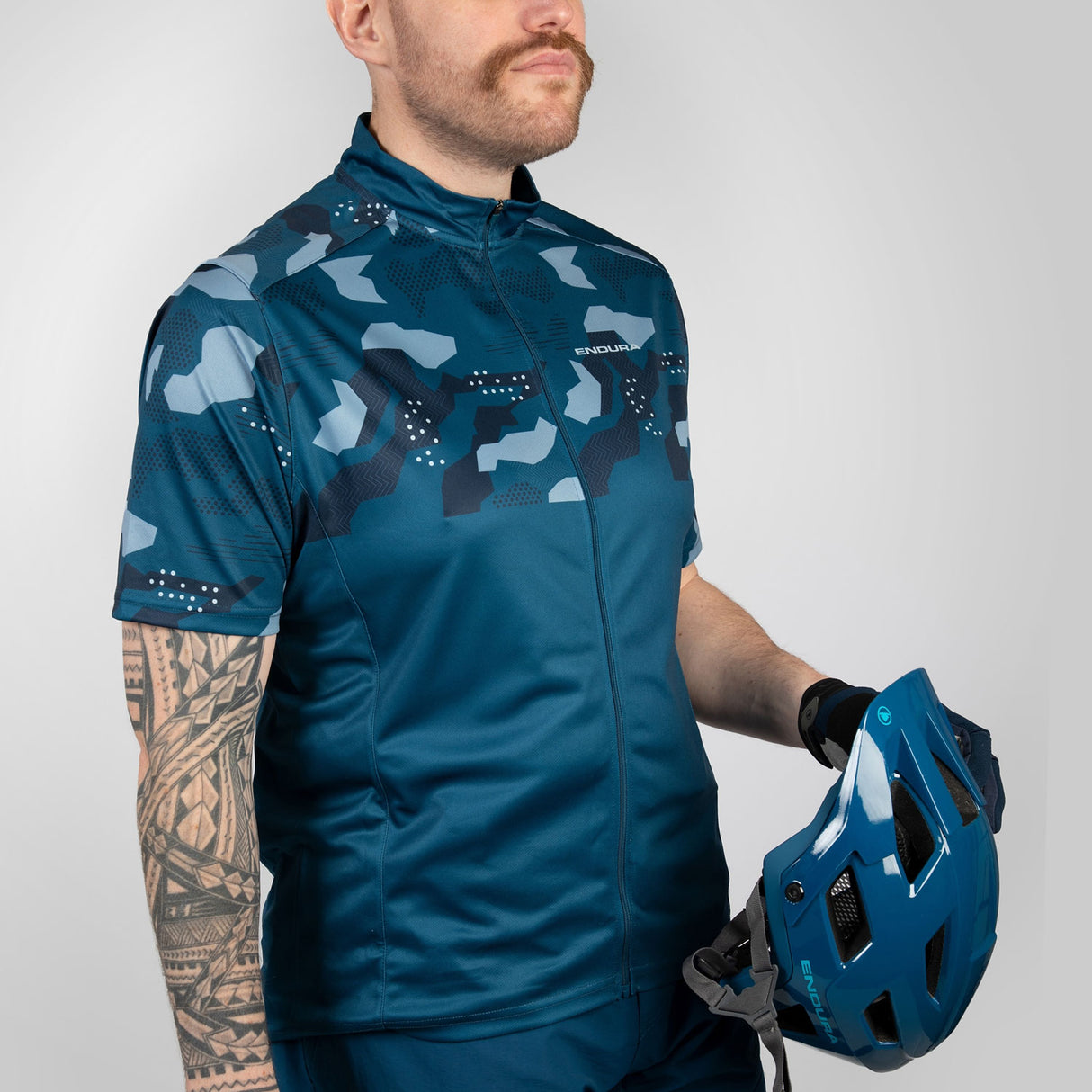 Maglia Endura Hummvee Ray - Blu scuro - E