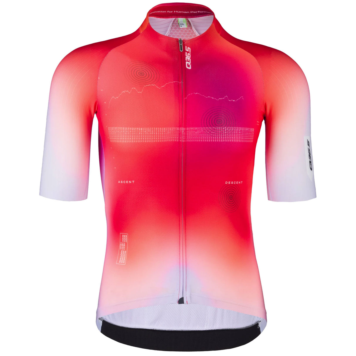 Maglia Q36.5 Gregarius Pro QLAB - Rosso - F