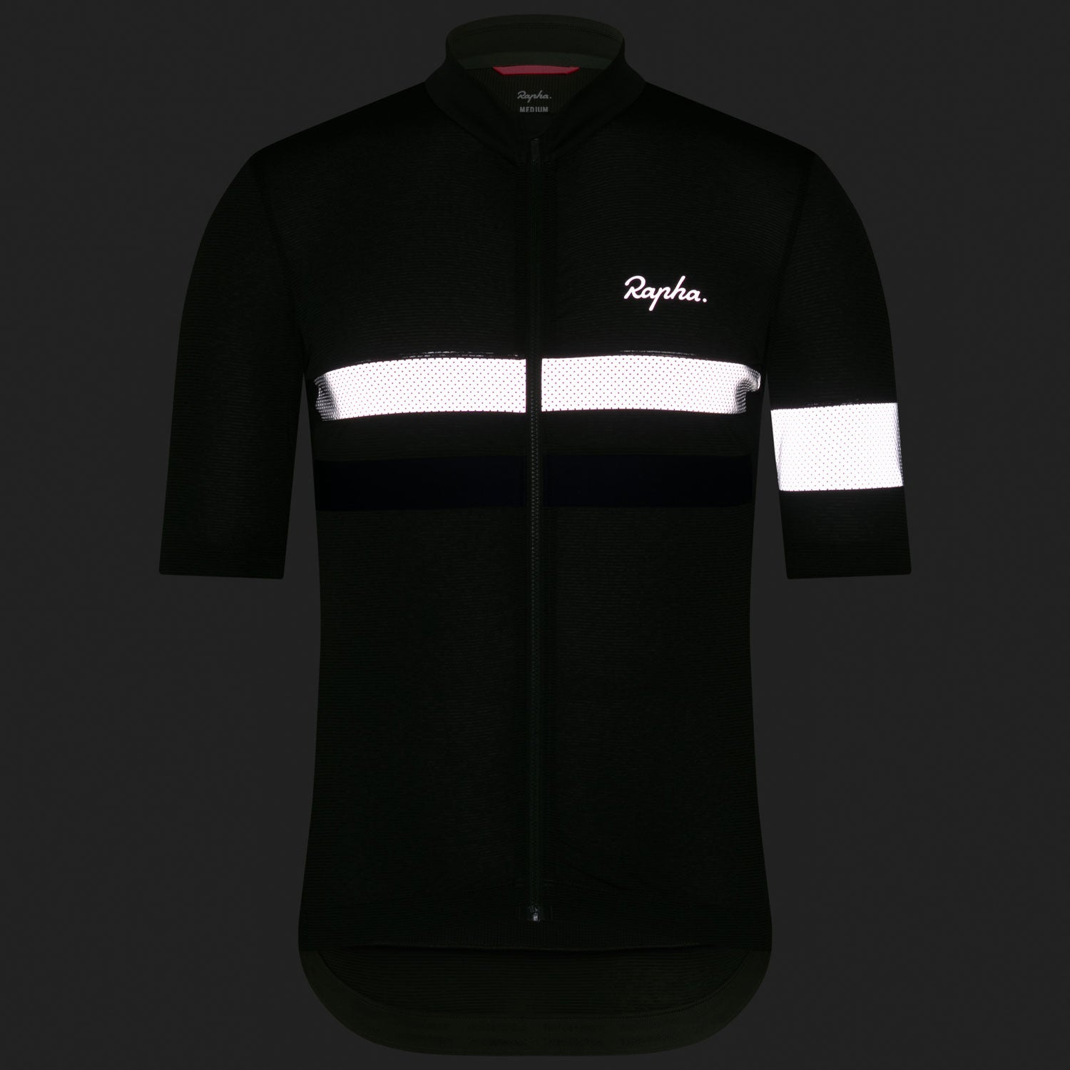 Rapha Brevet Lightweight Jersey - Dark Green | All4cycling