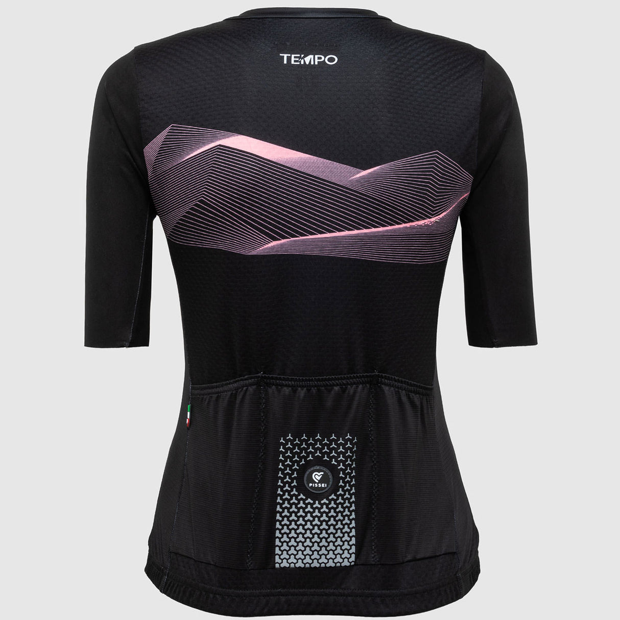 Maglia donna Pissei Tempo - Nero rosa - A