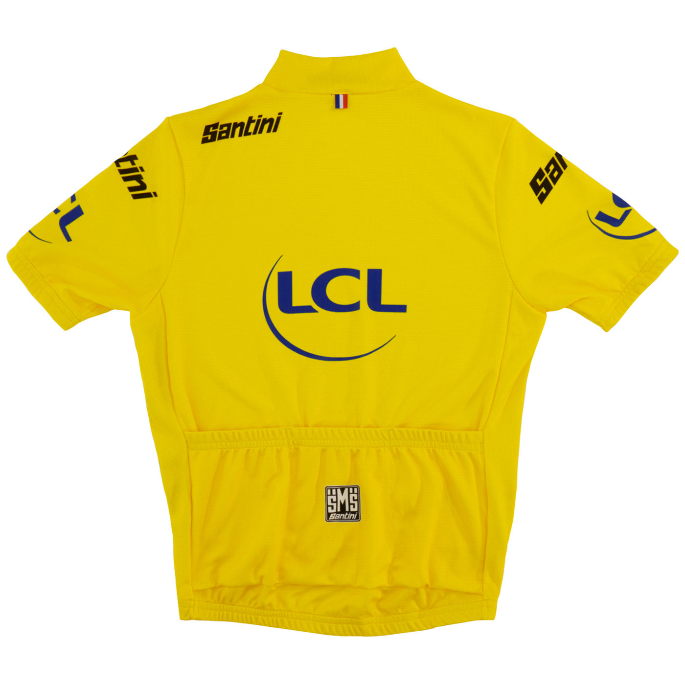 Santini Yellow kids Tour de France 2026 jersey