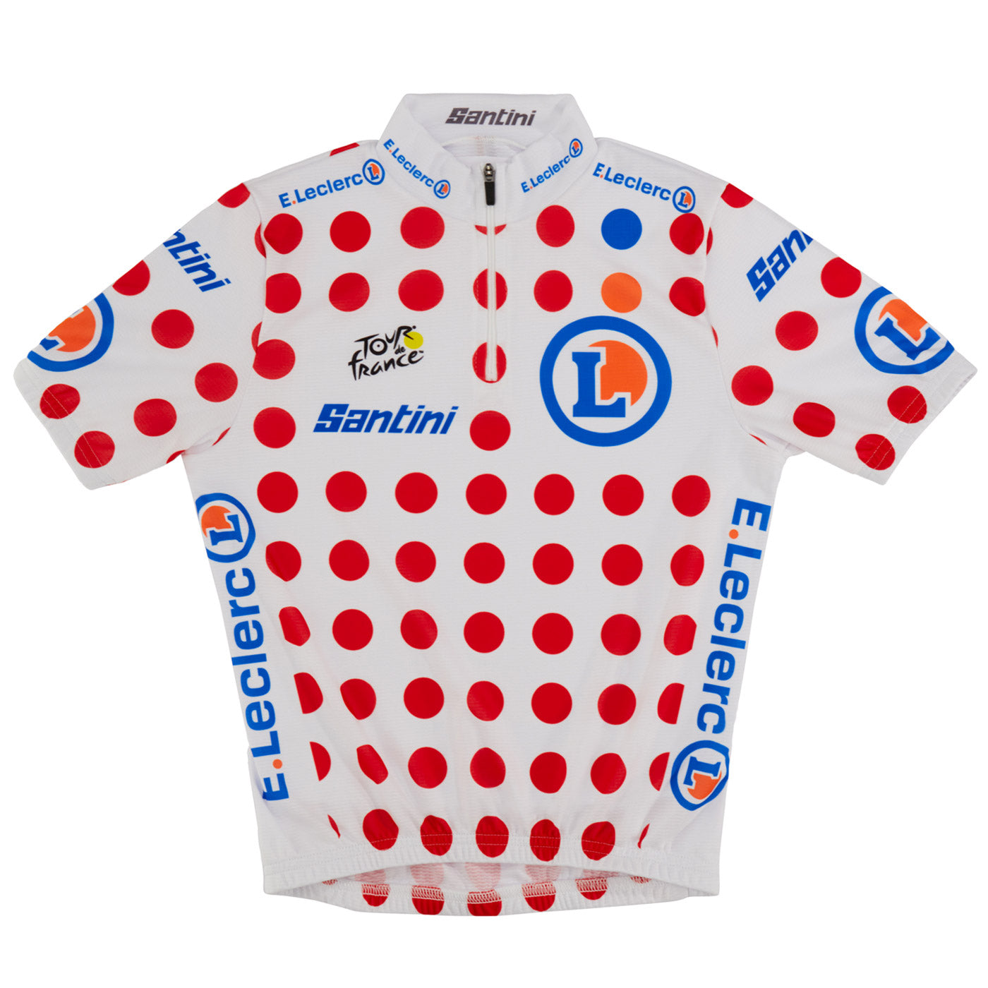 Santini Kids Pois Tour de France 2026 jersey