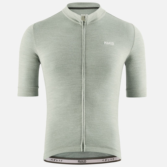 Maglia Pedaled Essential Merino - Verde