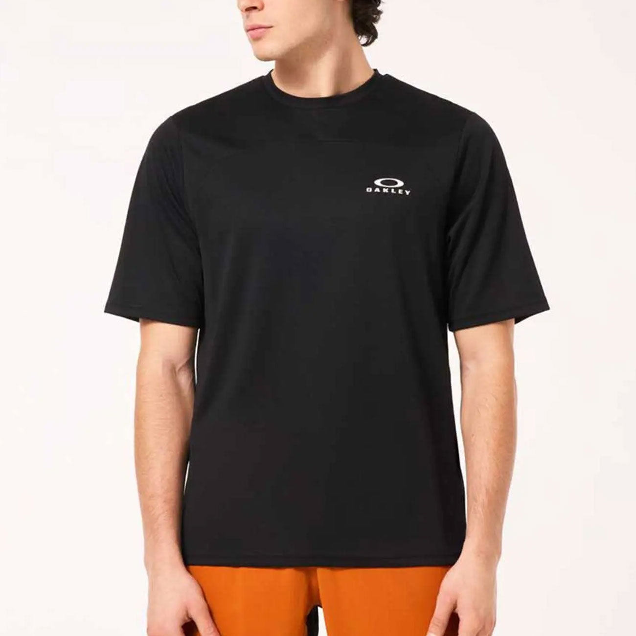 Maglia Oakley Free Ride - Nero bianco - C