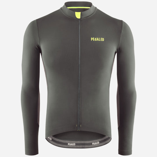 Pedaled Element langarmtrikot – Grau