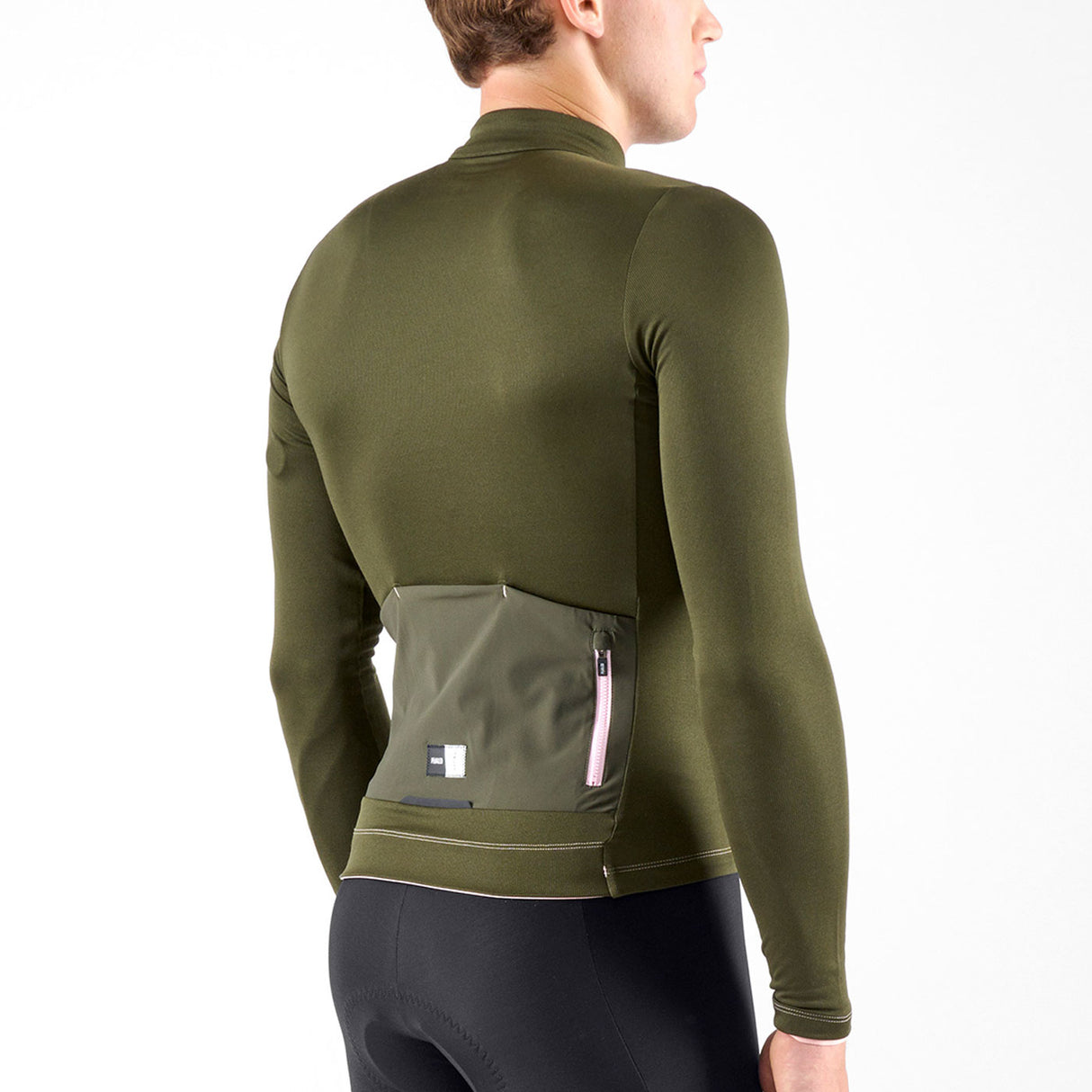 Maglia maniche lunghe Pedaled Element Merino - Verde - C