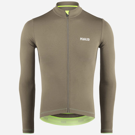Maglia maniche lunghe Pedaled Element Merino - Grigio - L