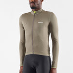 Maillot manches longues Pedaled Element Merino - Gris