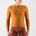Maillot manches longues Pedaled Odyssey - Marron