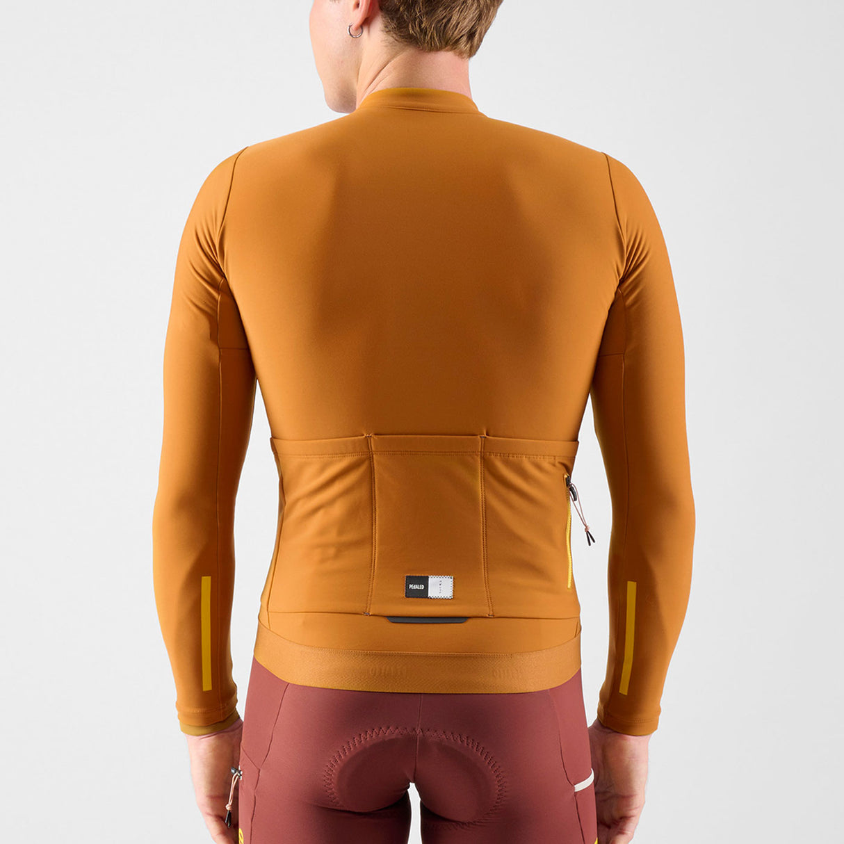 Maglia maniche lunghe Pedaled Odyssey - Marrone - C