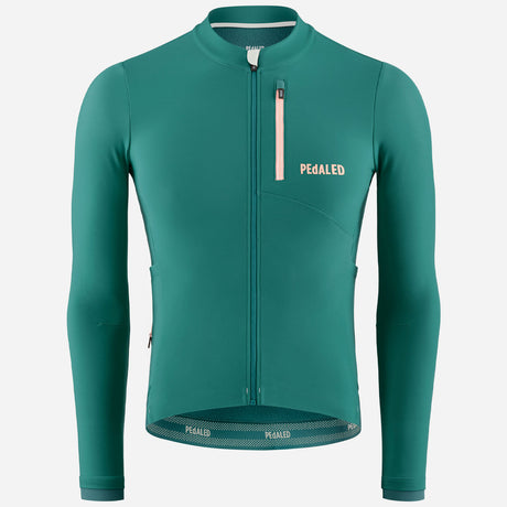 Maglia maniche lunghe Pedaled Odyssey - Verde - L