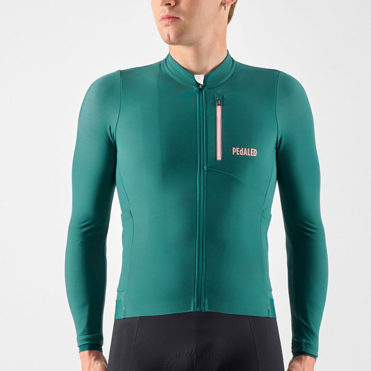 Maglia maniche lunghe Pedaled Odyssey - Verde - N