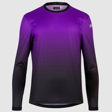 Maillot manches longues Assos Trail T3 Zodzilla - Violet - B